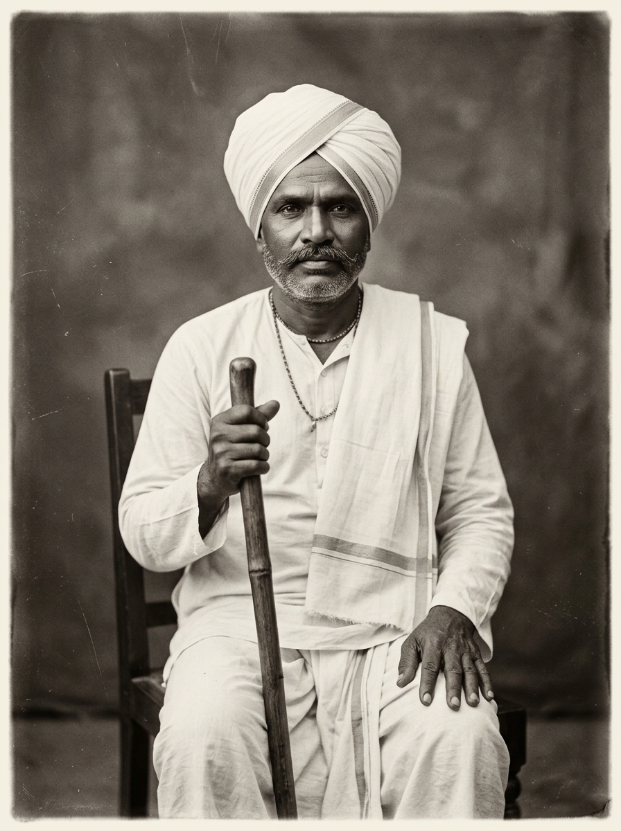 Historical Portrait of Mahatma Ayyankali